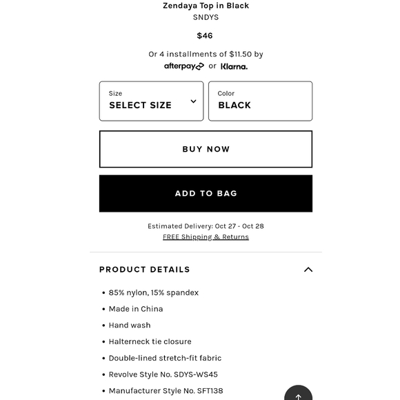 SNDYS Halter Top - Picture 4 of 5